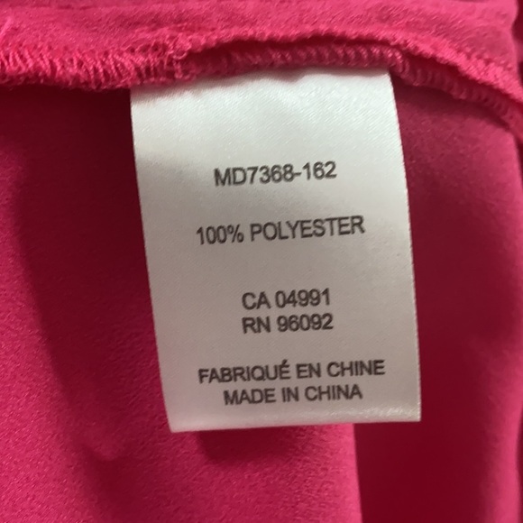 LILA ROSE Fushia spaghetti slip dress size 4, NWOT - Picture 11 of 13